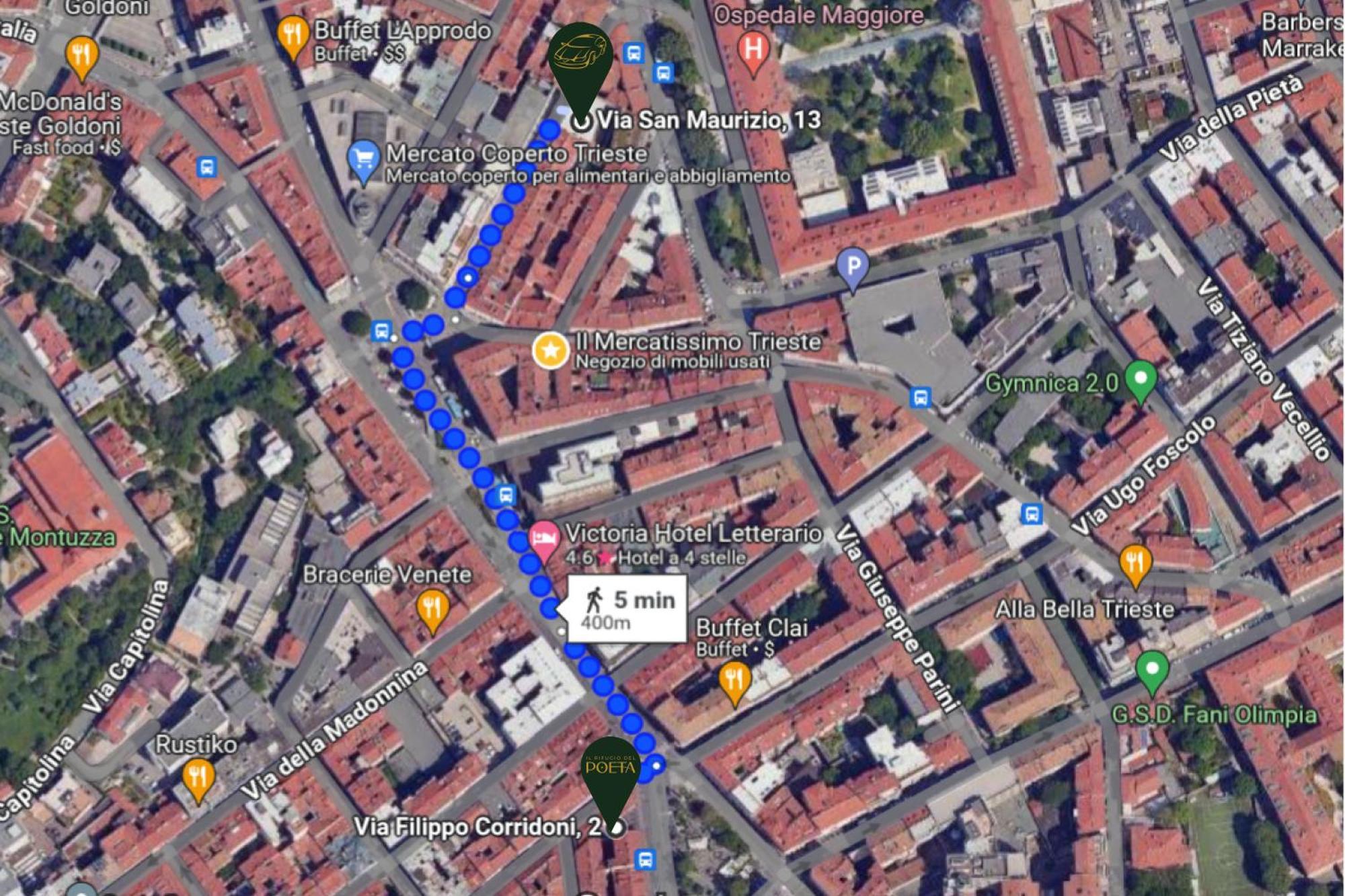 Blake, Attico Centrale Con Parcheggio A Triest Zewnętrze zdjęcie